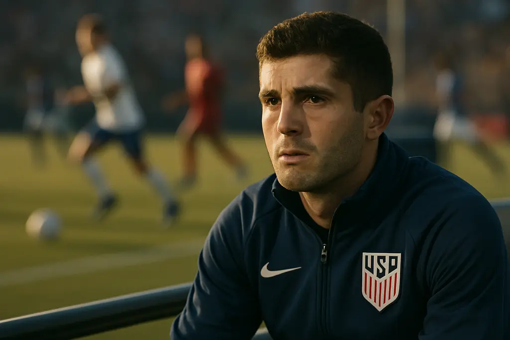 USMNT Injury Report view of players warming up before an international match