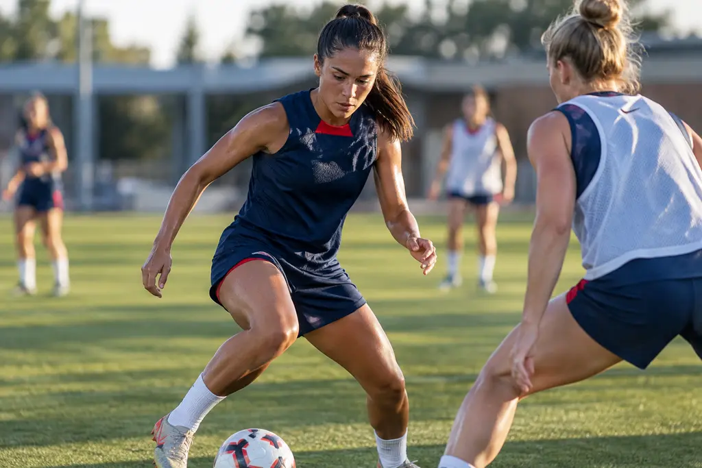 USWNT Young Players training before a Spain friendly in October 2026
